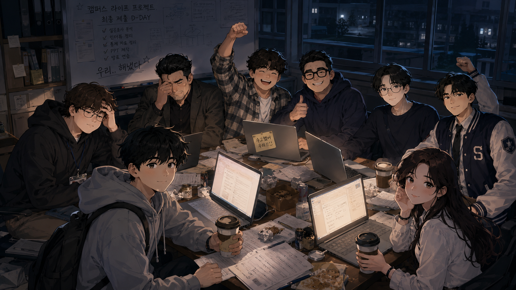 대학생존 스크린샷