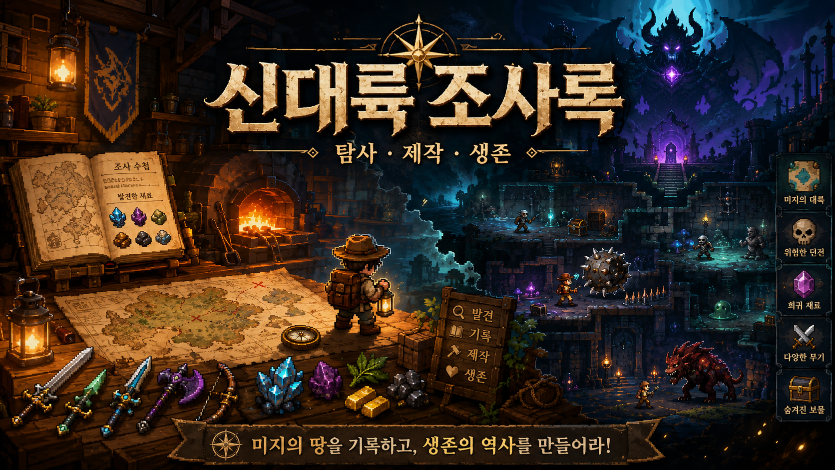 신대륙 조사록 스크린샷